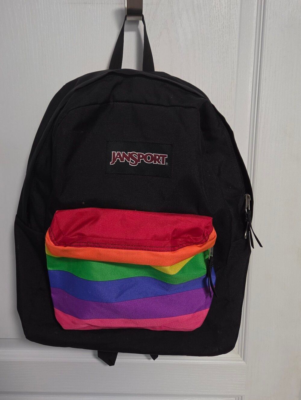 Jansport High Stakes Backpack Rainbow Lightweight School Travel